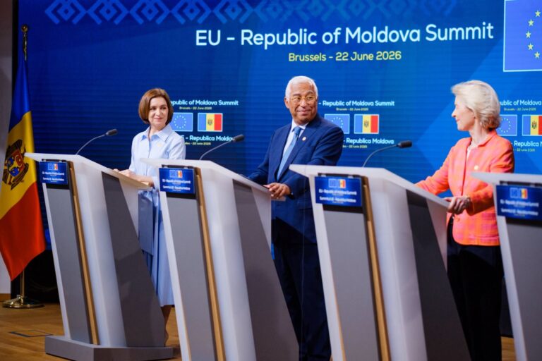 Maia Sandu, la Bruxelles: R. Moldova își face datoria și contează pe sprijinul celor 27 de state membre