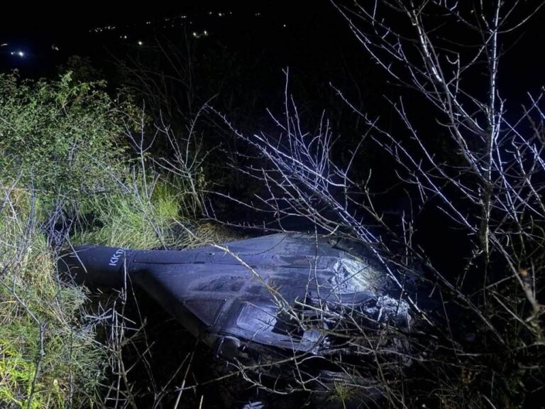 (FOTO) O dronă s-a prăbușit și a explodat în apropierea satului Copanca