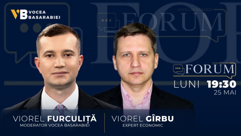 📺 FORUM cu Viorel Furculiță | Invitat: Viorel Gîrbu, 25 mai | ⏰ 19:30