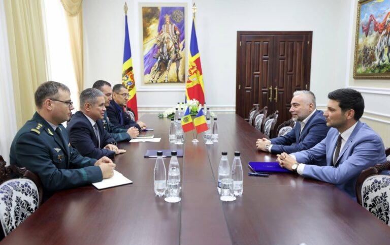 DRRM și Ministerul Apărării de la Chișinău, acord de parteneriat pentru dezvoltarea unor proiecte comune