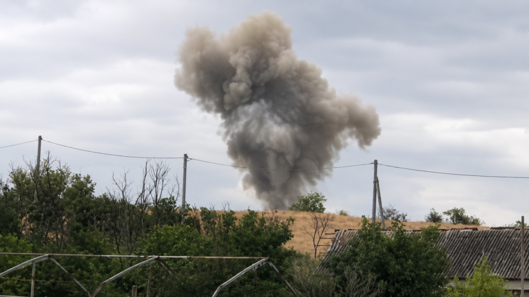 (VIDEO) Drona prăbușită la Copanca a fost detonată controlat de geniști