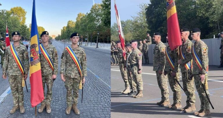 Un grup de militari din R. Moldova va participa la parada de la Paris de Ziua Națională a Franței