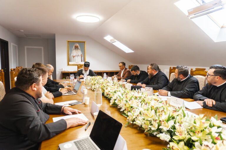 Mitropolitul Antonie a prezidat prima ședință a Permanenței Consiliului Eparhial al Arhiepiscopiei Chișinăului