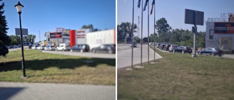Trafic intens la punctele de trecere a frontierei Leușeni și Sculeni