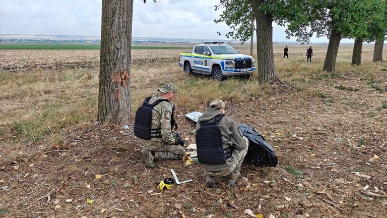 Noi detalii despre aparatul de zbor găsit lângă traseul Chișinău-Basarabeasca