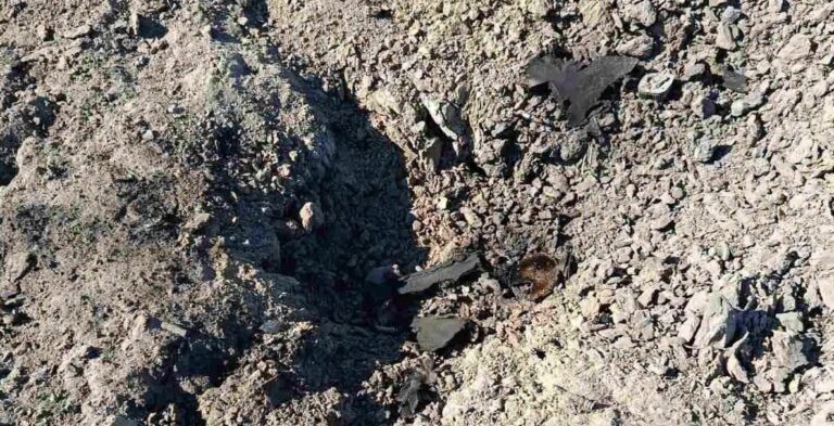 (FOTO) Noi detalii privind resturile dronei descoperite la Giurgiulești