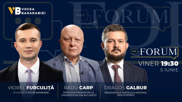 📺📻 FORUM cu Viorel Furculiță | Invitați: Dragoș Galbur și Radu Carp🗓 Vineri, 5 iunie | ⏰ 19:30