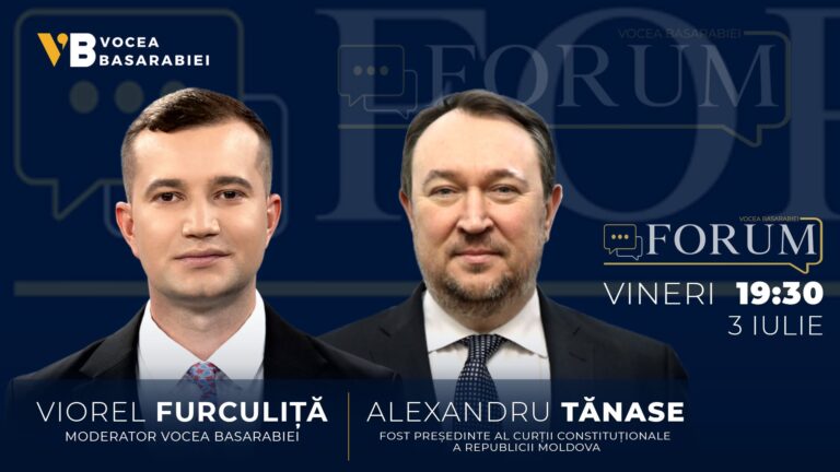 📺📻 FORUM cu Viorel Furculiță | Invitat: Alexandru Tănase🗓 Vineri, 3 iulie| ⏰ 19:30