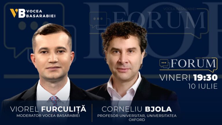 📺📻 FORUM cu Viorel Furculiță | Invitat: Corneliu Bjola, 10 iulie | ⏰ 19:30