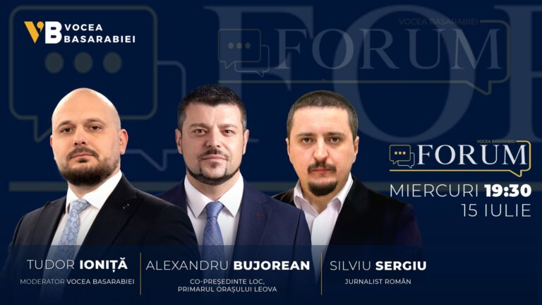 📺📻 FORUM cu TUDOR IONIȚĂ, 🗓 miercuri, 15 iulie ⏰ 19:30