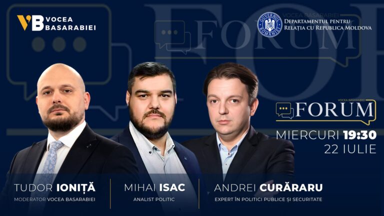 📺📻 FORUM cu TUDOR IONIȚĂ, 🗓 miercuri, 22 iulie ⏰ 19:30