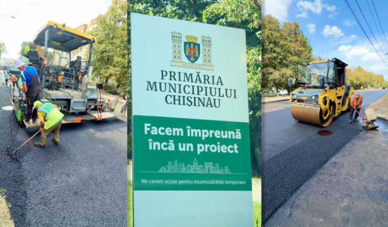 Strada Florilor din sectorul Râșcani, redeschisă circulației după lucrările de reparație
