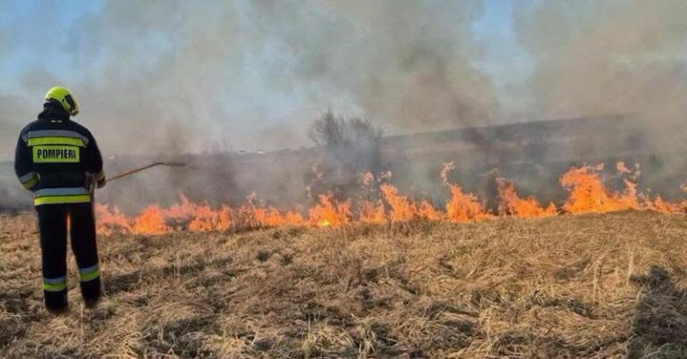 Atenție! Risc sporit de incendii de vegetație în Republica Moldova
