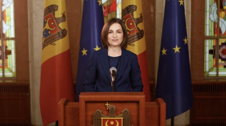 (VIDEO) Președinta Maia Sandu: „Să celebrăm ceea ce ne unește, să fim mândri și să continuăm munca pentru independența Republicii Moldova”