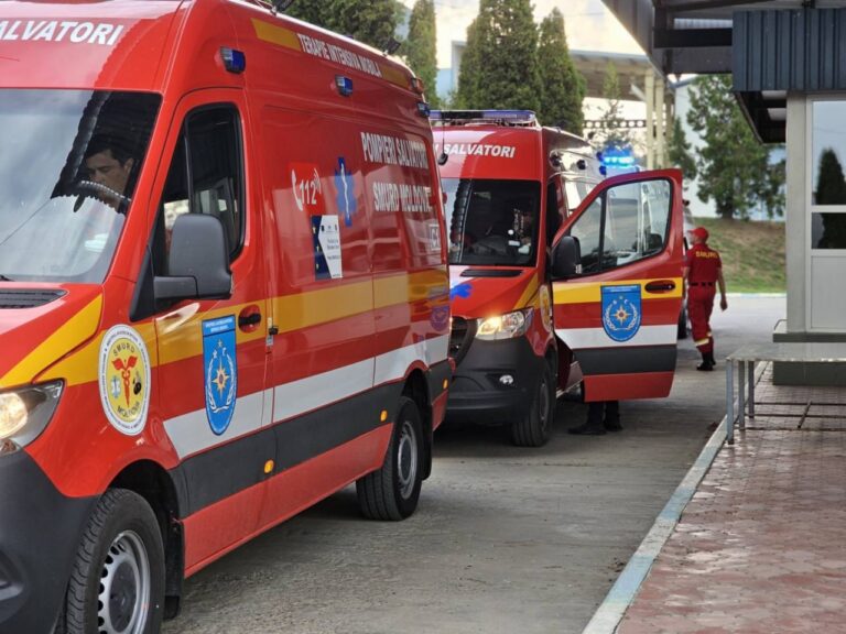 Moldovean transportat din Viena la Chișinău de un echipaj terestru SMURD
