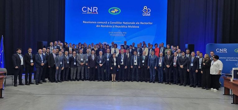 (FOTO) Consiliile Naționale ale Rectorilor din România și R. Moldova, reunite la Chișinău