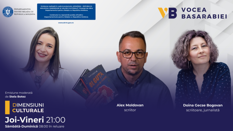 Dimensiuni Culturale cu Stela Botez din 18.09.26 / Întâlnire cu scriitorii Alex Moldovan și Doina Gecse-Borgovan