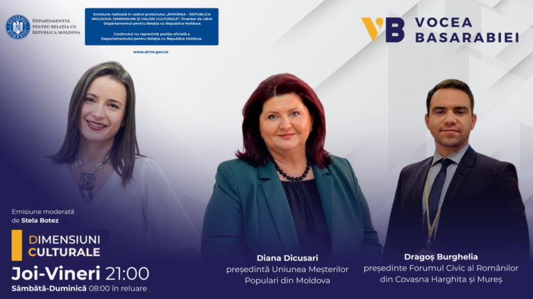Dimensiuni Culturale cu Stela Botez din 20.08.26