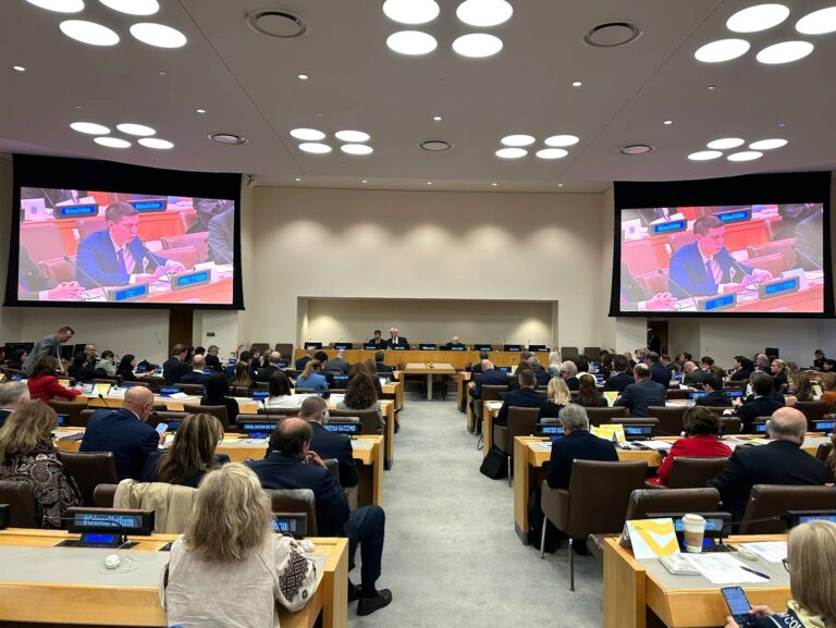 Mihai Popșoi, la Summitul „Platforma Crimeea” de la New York: „Frontierele recunoscute internațional ale Ucrainei trebuie respectate”