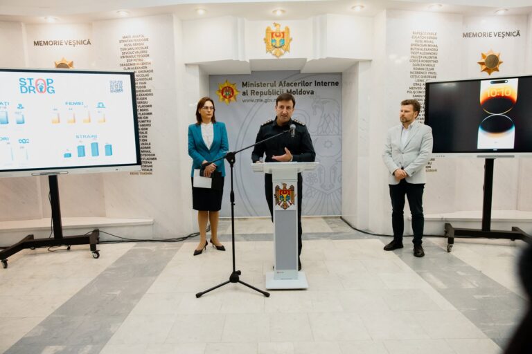 O platformă anonimă pentru raportarea faptelor infracționale legate de droguri, lansată în R. Moldova