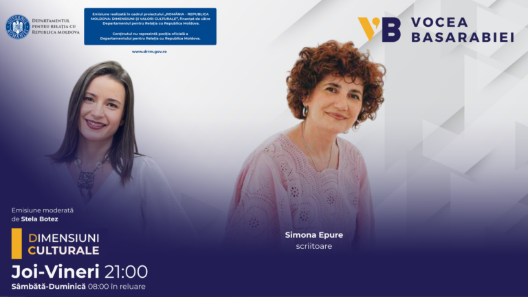 Dimensiuni Culturale cu Stela Botez din 25.09.26 cu scriitoarea de cărți pentru copii Simona Epure