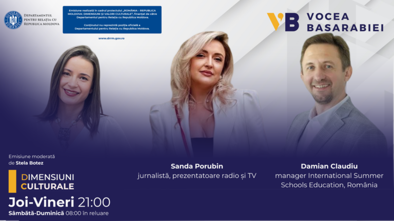 Dimensiuni Culturale cu Stela Botez din 02.10.26 despre educația și învățământul românesc prin prisma Sandei Porubin și Damian Claudiu