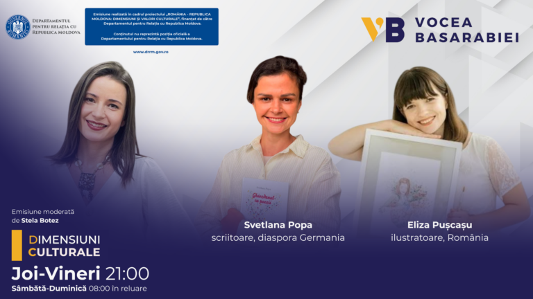 Dimensiuni Culturale cu Stela Botez din 09.10.26 de la lansarea de carte ”Ghiozdanul cu poezii” de scriitoarea din diasporă Svetlana Popa și ilustratoarea română Eliza Pușcașu