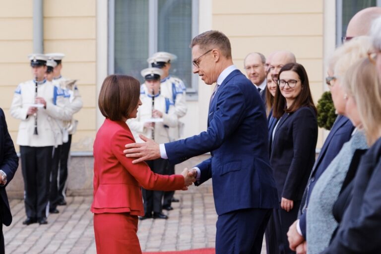 Președintele Finlandei: „Locul Republicii Moldova este în Uniunea Europeană”